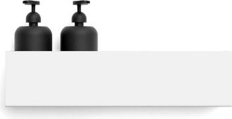 Nichba Design Wandablage, L 40 cm / weiss