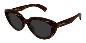 Saint Laurent SL 859 002 Womens Sunglasses Tortoiseshell Size 53 - Free RX Lenses - Free RX Lenses