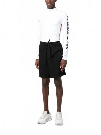 Orlebar Brown Bray Panel Logo-Print Compression Jumper In Cloud