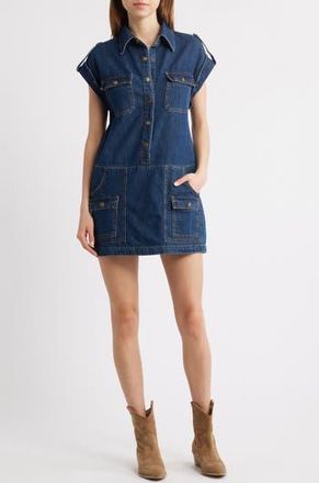 Re/Done The Arizona Denim Dress in Heritage Rinse at Nordstrom Rack, Size X-Small