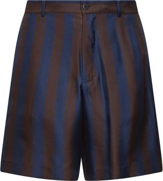 Fendi Korte Broeken, Heren, Veelkleurig, L, Bermuda Shorts