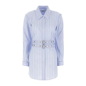 AMBUSH Elegante Jurk - Dames - Shirt Kleedjes - Blauw - XS - Kleedjes