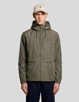 Lyle & Scott Lyle And Scott Mens Lightweight Hooded Jacket - Tan - Size: 44/Regular