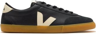 Veja Volley Sneaker - Heren - Sneakers - Zwart - 44 EU - Leer - Schoenen