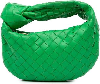 Bottega Veneta Borsa passepartout Intrecciato Jodie mini in nappa 2012-2025 - Verde