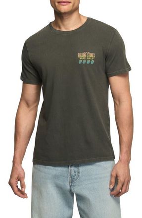 Lucky Brand Rolling Stones Some Girls Graphic T-Shirt in Raven at Nordstrom, Size Xx-Large