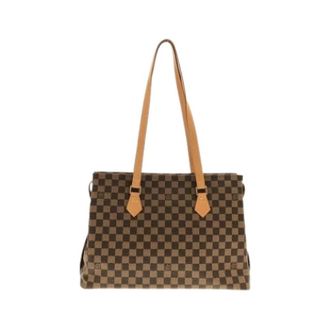 Louis Vuitton Pre-owned Shoulder Bags, female, Brown, Size: ONE SIZE Pre-owned Vintage Damier Shoulder Bag