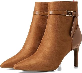 Tommy Hilfiger TWJORINE-LNA01 High Womens Heels Shoes New Lt Saddle/New Lt Saddle : 7.5 M, Suede