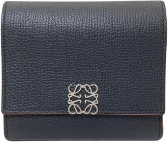 Loewe Pre-owned Wallets, female, Black, Size: ONE SIZE Pre-owned Bi-fold Wallet