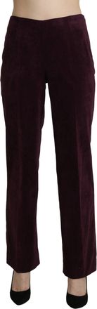Bencivenga Elegant High Waist Straight Womens Pants