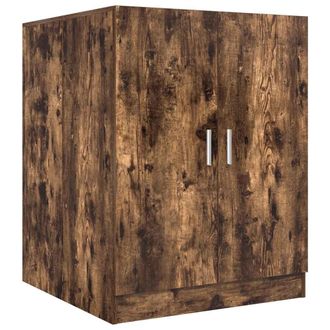 vidaXL Armario De Lavadora Marr&oacute;n Ahumado 71x71,5x91,5 Cm Vidaxl