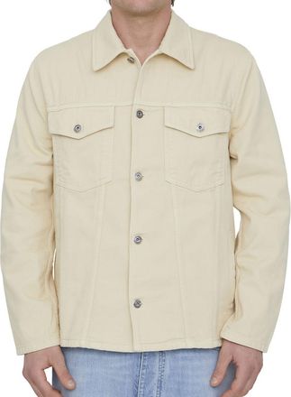Off-white Light Beige Denim Shirt