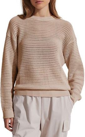 Varley Kershaw Crewneck Sweater in Moonlight at Nordstrom Rack, Size Medium