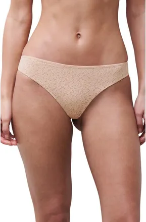 Chantelle Norah Tanga Thong in Nude Blush at Nordstrom, Size X-Large