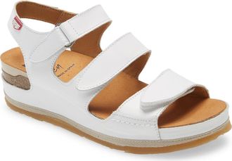 On Foot 201 Slingback Platform Sandal in Blanco at Nordstrom, Size 8.5 Us