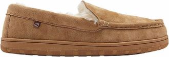 Lamofootwear Mens Harrison Slip On Slipper In Chestnut