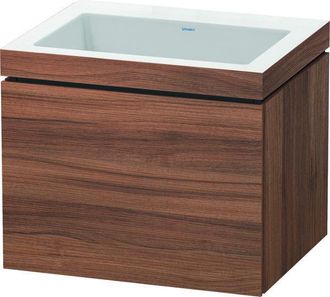 Duravit Duravit - Lavabo Para Muebles L-cube C-bonded Con Base, Colgante