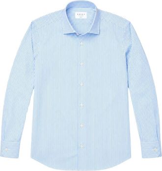Xacus Active Shirt Evolution - Heren - Zakelijke Overhemden - Blauw - 8XL - Overhemden