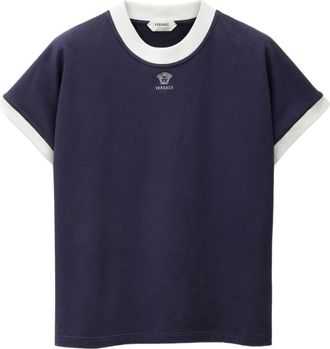 Versace Hombre, Camisetas, Azul, Talla: S