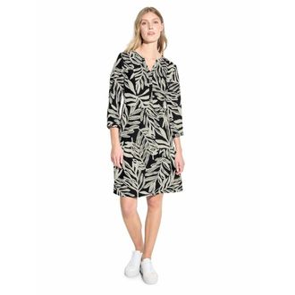 Cecil Dames, Jurken, Zwart, Maat: XS Linnen