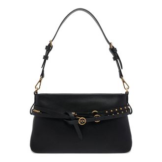 Pinko Shoulder Bags, female, Black, Size: ONE SIZE Belt Bag