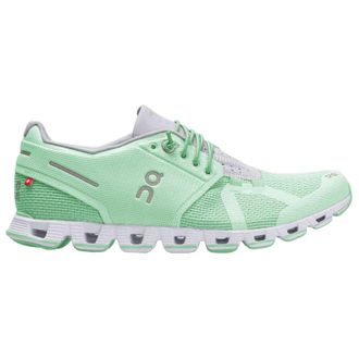 On Cloud Textile Synthetic Womens Low Top Trainers - Mint - Size:UK 4.5