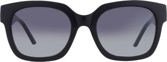 Guess Smoke Gradient Square Ladies Sunglasses GF6128 01B 55