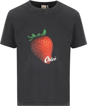 Chlo&eacute; Tops, Heren, Grijs, L, T-shirt
