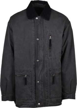 Isabel Marant Isabel Marant, Light Jackets, male, Gray, Size: L Kimel Giaccone