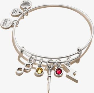 Alex and Ani Harry Potter Hemione Multi Charm Bangle Bracelet in Silver at Nordstrom
