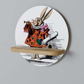 OEM Estante Redondo Conejo Blanco Colorido