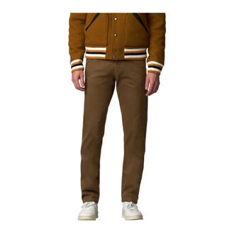 Meyer Heren, Broeken, Bruin, Maat: 2XL Katoen