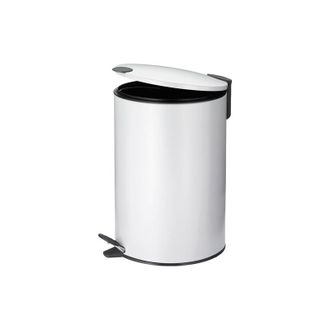 KELA Cubo De Basura De 12 L Blanco - Mate - Kela