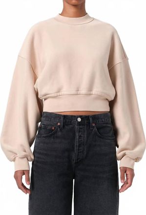 A Gold E Kit Sweatshirt In Wafer