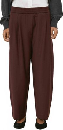 Meimeij Straight Leg Pants In Brown