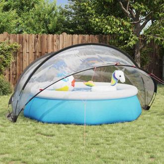 vidaXL vidaXL Dome Piscina Trasparente 336 x 322 x 160 cm PVC