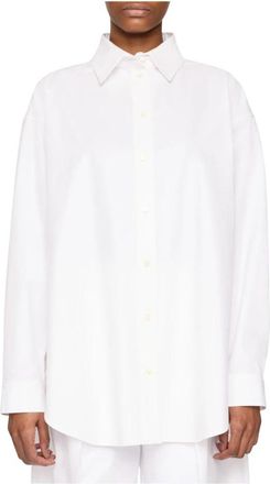Jacquemus Witte Herenoverhemd La Chemise - Dames - Overhemden - Wit - XS - Katoen - Overhemden