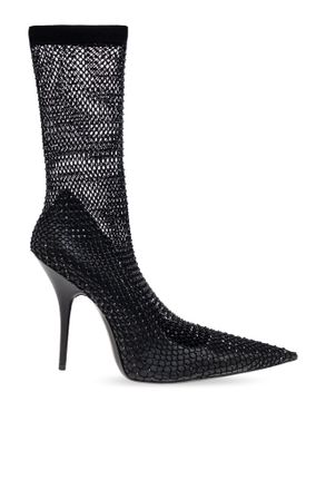 Balenciaga Sock Boots Avenue, Womens, Black