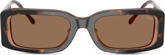 Diesel Rectangle sunglasses - Sunglasses - Unisex - Brown
