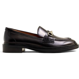 Madewell Thee Vernon Bit Hardware Loafer in True Black at Nordstrom, Size 7.5