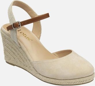 Lotus Womens Mariah Womens Espadrille Wedges - Tan - Size: 5