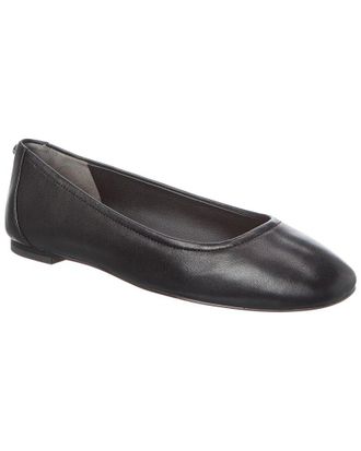 Stuart Weitzman Tammy Leather Ballet Flat
