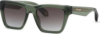Roberto Cavalli SRC155M 07TH Mens Sunglasses Green Size 54