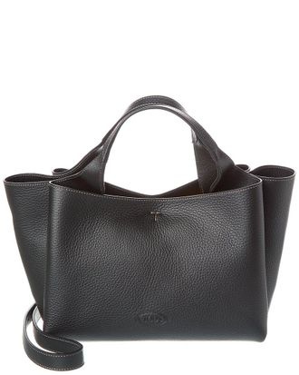 Tod's Tods T Timeless Pendant Mini Leather Tote