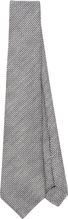 Canali Cravatta con effetto jacquard - Nero