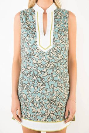 THML Clothing Thea Split Mini Dress In Green