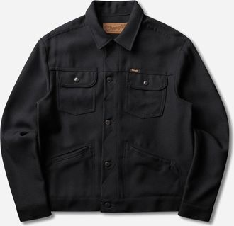 Wrangler Men s Western Wrancher Jacket Black