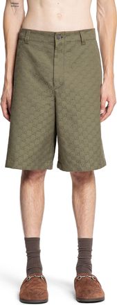 Gucci GG Cotton Workwear Shorts