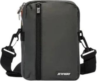 K-Way Borsa a Tracolla Barbiton - Heren - Schoudertassen - Groen - ONE Size - Tassen