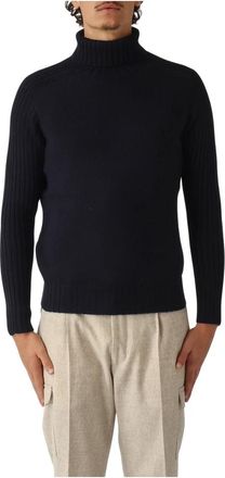 Gran Sasso Heren, Truien, Blauw, Maat: L